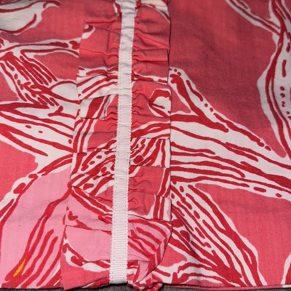 Lilly Pulitzer originals Pink Salmon Glamorous Life Shift Dress size 2 - Picture 4 of 4